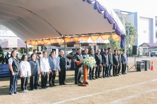 ทน.แม่สอด ร่วมพิธีเปิดการแข่งขันกีฬาสีภายใน “บุญญาวาสเกมส์” ของโรงเรียนเทศบาลวัดบุญญาวาส ประจำปีการศึกษา 2568