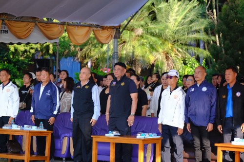 ทน.แม่สอด ร่วมพิธีเปิดการแข่งขันกีฬาสีภายใน “บุญญาวาสเกมส์” ของโรงเรียนเทศบาลวัดบุญญาวาส ประจำปีการศึกษา 2568