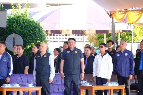 ทน.แม่สอด ร่วมพิธีเปิดการแข่งขันกีฬาสีภายใน “บุญญาวาสเกมส์” ของโรงเรียนเทศบาลวัดบุญญาวาส ประจำปีการศึกษา 2568