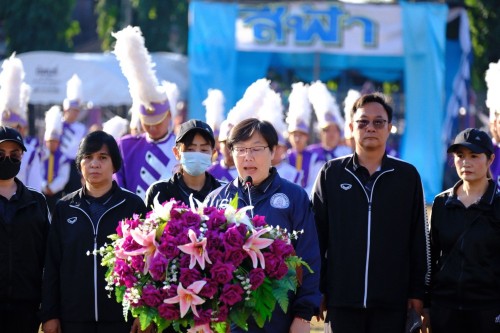 ทน.แม่สอด ร่วมพิธีเปิดการแข่งขันกีฬาสีภายใน “บุญญาวาสเกมส์” ของโรงเรียนเทศบาลวัดบุญญาวาส ประจำปีการศึกษา 2568