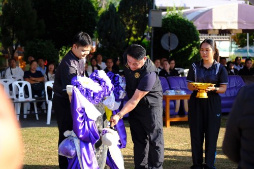 ทน.แม่สอด ร่วมพิธีเปิดการแข่งขันกีฬาสีภายใน “บุญญาวาสเกมส์” ของโรงเรียนเทศบาลวัดบุญญาวาส ประจำปีการศึกษา 2568