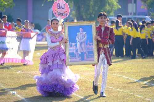 ทน.แม่สอด ร่วมพิธีเปิดการแข่งขันกีฬาสีภายใน “บุญญาวาสเกมส์” ของโรงเรียนเทศบาลวัดบุญญาวาส ประจำปีการศึกษา 2568