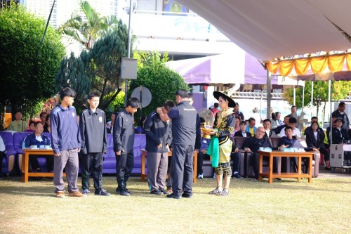 ทน.แม่สอด ร่วมพิธีเปิดการแข่งขันกีฬาสีภายใน “บุญญาวาสเกมส์” ของโรงเรียนเทศบาลวัดบุญญาวาส ประจำปีการศึกษา 2568