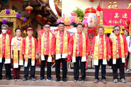 เทศบาลนครแม่สอด ร่วมพิธีการแห่เจ้า ประจำปี 2568 