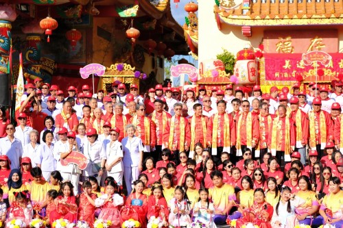 เทศบาลนครแม่สอด ร่วมพิธีการแห่เจ้า ประจำปี 2568 