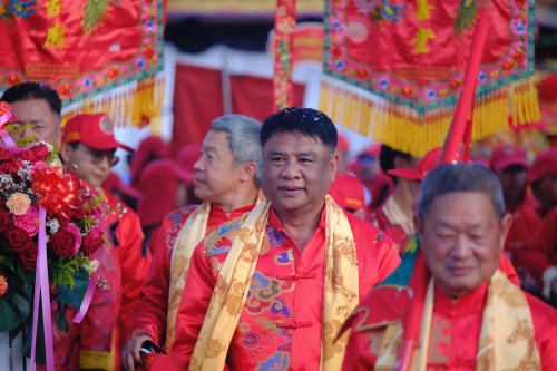 เทศบาลนครแม่สอด ร่วมพิธีการแห่เจ้า ประจำปี 2568 