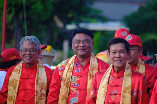 เทศบาลนครแม่สอด ร่วมพิธีการแห่เจ้า ประจำปี 2568 