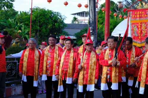 เทศบาลนครแม่สอด ร่วมพิธีการแห่เจ้า ประจำปี 2568 