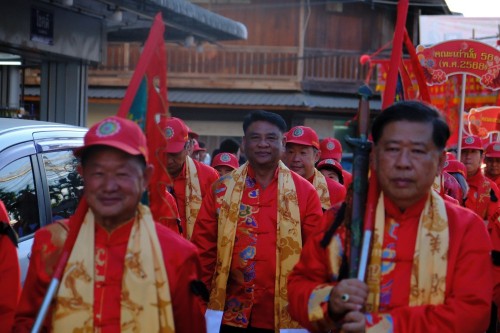 เทศบาลนครแม่สอด ร่วมพิธีการแห่เจ้า ประจำปี 2568 