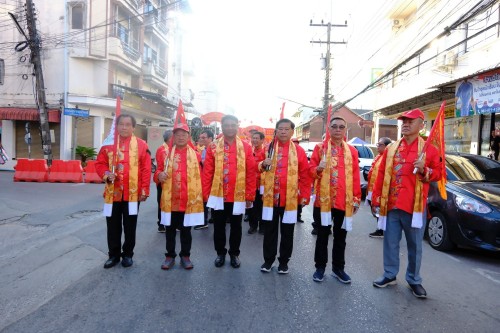 เทศบาลนครแม่สอด ร่วมพิธีการแห่เจ้า ประจำปี 2568 