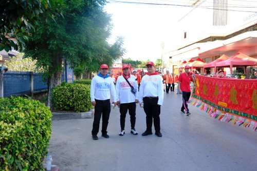 เทศบาลนครแม่สอด ร่วมพิธีการแห่เจ้า ประจำปี 2568 