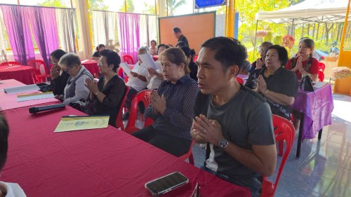 ทน.แม่สอด เข้าร่วมการจัดกิจกรรมประชุมผู้สูงอายุชุมชนแม่สอดวิลล่า ประจำเดือนธันวาคม 2568