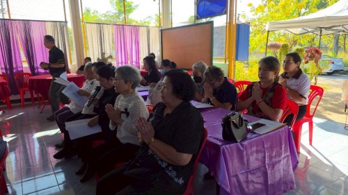 ทน.แม่สอด เข้าร่วมการจัดกิจกรรมประชุมผู้สูงอายุชุมชนแม่สอดวิลล่า ประจำเดือนธันวาคม 2568