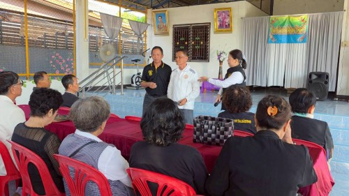 ทน.แม่สอด เข้าร่วมการจัดกิจกรรมประชุมผู้สูงอายุชุมชนแม่สอดวิลล่า ประจำเดือนธันวาคม 2568