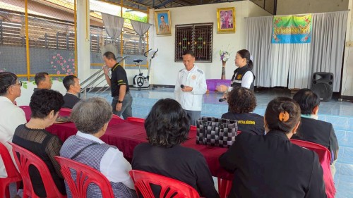 ทน.แม่สอด เข้าร่วมการจัดกิจกรรมประชุมผู้สูงอายุชุมชนแม่สอดวิลล่า ประจำเดือนธันวาคม 2568