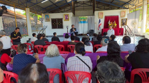 ทน.แม่สอด เข้าร่วมการจัดกิจกรรมประชุมผู้สูงอายุชุมชนแม่สอดวิลล่า ประจำเดือนธันวาคม 2568