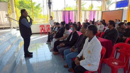 ทน.แม่สอด เข้าร่วมการจัดกิจกรรมประชุมผู้สูงอายุชุมชนแม่สอดวิลล่า ประจำเดือนธันวาคม 2568