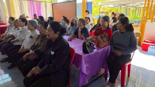 ทน.แม่สอด เข้าร่วมการจัดกิจกรรมประชุมผู้สูงอายุชุมชนแม่สอดวิลล่า ประจำเดือนธันวาคม 2568