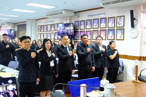 ทน.แม่สอด ร่วมประชุมคณะกรรมการผลักดันการดำเนินงานตามแผนแม่บทภายใต้ยุทธศาสตร์ชาติประเด็นการต่อต้านการทุจริตและประพฤติมิชอบ จังหวัดตาก ครั้งที่ 4/2568