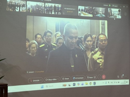 เทศบาลนครแม่สอด เข้าร่วมพิธีเปิดโครงการรวมพลังอาสาสมัครคุมประพฤติร่วมต้านยาเสพติด