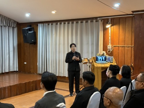 เทศบาลนครแม่สอด เข้าร่วมพิธีเปิดโครงการรวมพลังอาสาสมัครคุมประพฤติร่วมต้านยาเสพติด