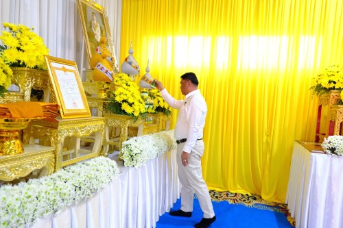 เทศบาลนครแม่สอด เข้าร่วมพิธีฉลองตราตั้งพัดยศ เจ้าคณะตำบล ชั้นโท (จต.ชท.) และทำบุญอายุวัฒนมงคล สืบชะตาหลวง 64 ปี วัดอรัญญเขต