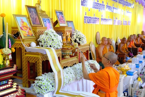 เทศบาลนครแม่สอด เข้าร่วมพิธีฉลองตราตั้งพัดยศ เจ้าคณะตำบล ชั้นโท (จต.ชท.) และทำบุญอายุวัฒนมงคล สืบชะตาหลวง 64 ปี วัดอรัญญเขต