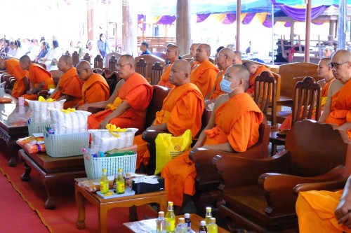 เทศบาลนครแม่สอด เข้าร่วมพิธีฉลองตราตั้งพัดยศ เจ้าคณะตำบล ชั้นโท (จต.ชท.) และทำบุญอายุวัฒนมงคล สืบชะตาหลวง 64 ปี วัดอรัญญเขต