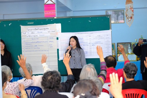 ทน.แม่สอด จัดทำแผนพัฒนาชุมชน ปีงบประมาณ 2569 ของชุมชนร่วมแรง เพื่อรับฟังปัญหาความต้องการของประชาชน