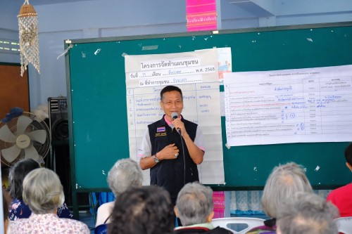 ทน.แม่สอด จัดทำแผนพัฒนาชุมชน ปีงบประมาณ 2569 ของชุมชนร่วมแรง เพื่อรับฟังปัญหาความต้องการของประชาชน