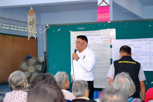 ทน.แม่สอด จัดทำแผนพัฒนาชุมชน ปีงบประมาณ 2569 ของชุมชนร่วมแรง เพื่อรับฟังปัญหาความต้องการของประชาชน