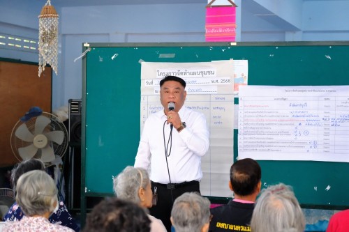 ทน.แม่สอด จัดทำแผนพัฒนาชุมชน ปีงบประมาณ 2569 ของชุมชนร่วมแรง เพื่อรับฟังปัญหาความต้องการของประชาชน