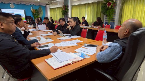 เทศบาลนครแม่สอด จัดการประชุมผู้อำนวยการสถานศึกษาและผู้อำนวยการศูนย์พัฒนาเด็กเล็กในสังกัดเทศบาลนครแม่สอด ครั้งที่ 5/2568