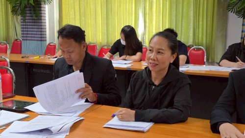 เทศบาลนครแม่สอด จัดการประชุมผู้อำนวยการสถานศึกษาและผู้อำนวยการศูนย์พัฒนาเด็กเล็กในสังกัดเทศบาลนครแม่สอด ครั้งที่ 5/2568