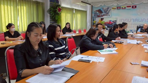 เทศบาลนครแม่สอด จัดการประชุมผู้อำนวยการสถานศึกษาและผู้อำนวยการศูนย์พัฒนาเด็กเล็กในสังกัดเทศบาลนครแม่สอด ครั้งที่ 5/2568