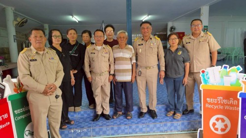 ทน.แม่สอด จัดโครงการอบรมการพัฒนาศักยภาพการจัดการขยะมูลฝอยของภาคีเครือข่ายในพื้นที่เทศบาลนครแม่สอด ประจำปีงบประมาณ 2568