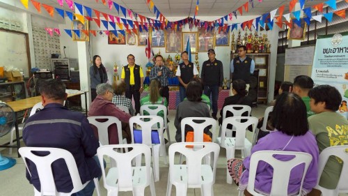 ทน.แม่สอด จัดโครงการอบรมการพัฒนาศักยภาพการจัดการขยะมูลฝอยของภาคีเครือข่ายในชุมชนบ้านเหนือสามัคคีพื้นที่เทศบาลนครแม่สอด ประจำปีงบประมาณ 2569