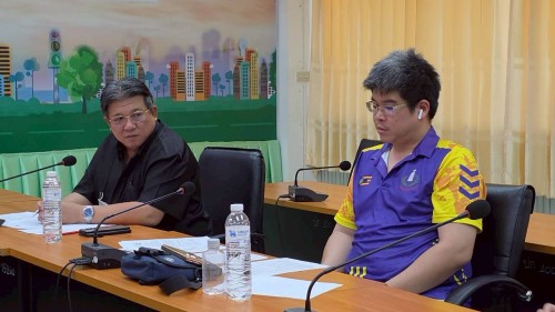 ทน.แม่สอด ประชุมหารือแนวทางและทำข้อตกลง (MOU) ร่วมกับชมรมแม่สอดแบดมินตัน