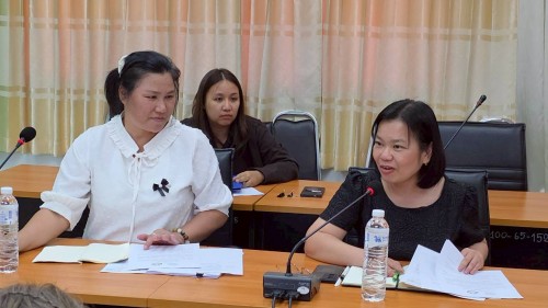 ทน.แม่สอด ประชุมหารือแนวทางและทำข้อตกลง (MOU) ร่วมกับชมรมแม่สอดแบดมินตัน