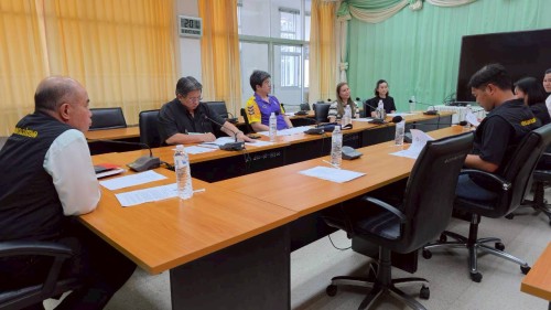 ทน.แม่สอด ประชุมหารือแนวทางและทำข้อตกลง (MOU) ร่วมกับชมรมแม่สอดแบดมินตัน