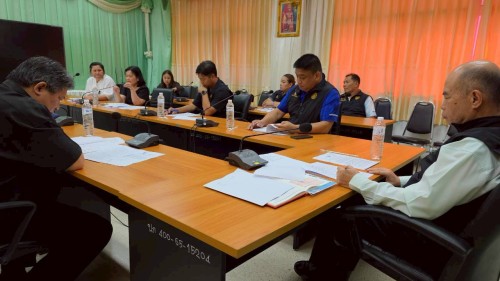 ทน.แม่สอด ประชุมหารือแนวทางและทำข้อตกลง (MOU) ร่วมกับชมรมแม่สอดแบดมินตัน