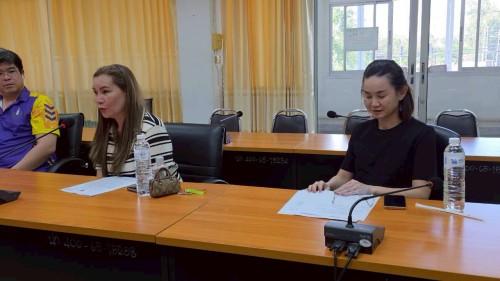 ทน.แม่สอด ประชุมหารือแนวทางและทำข้อตกลง (MOU) ร่วมกับชมรมแม่สอดแบดมินตัน