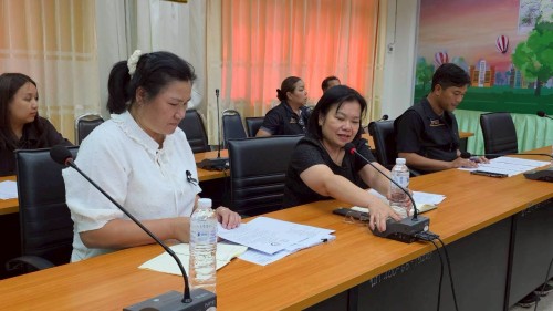 ทน.แม่สอด ประชุมหารือแนวทางและทำข้อตกลง (MOU) ร่วมกับชมรมแม่สอดแบดมินตัน